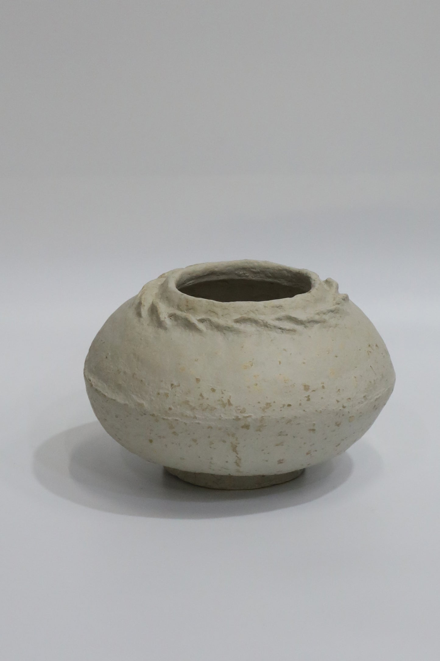 Chakra Papier Mache Pot