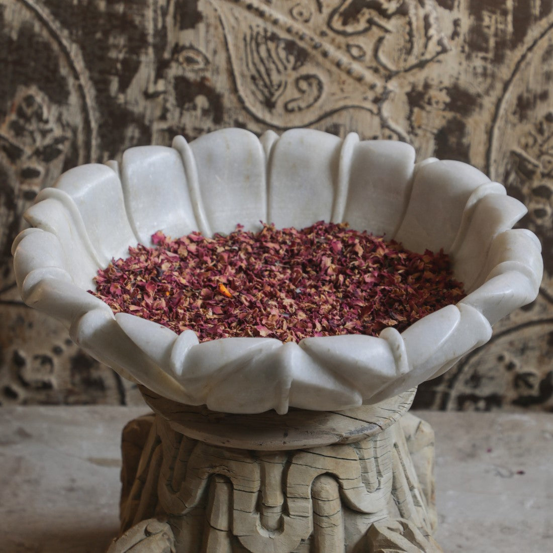 Lotus Marble Plate