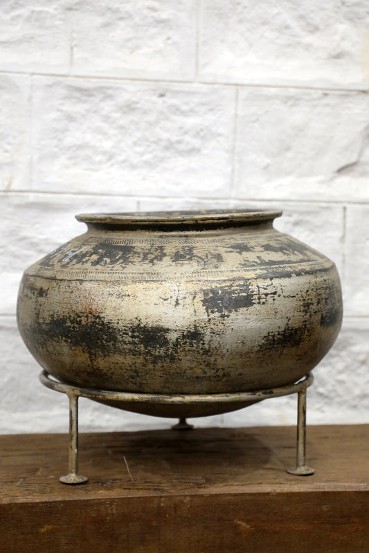 Artistic Clay Pot