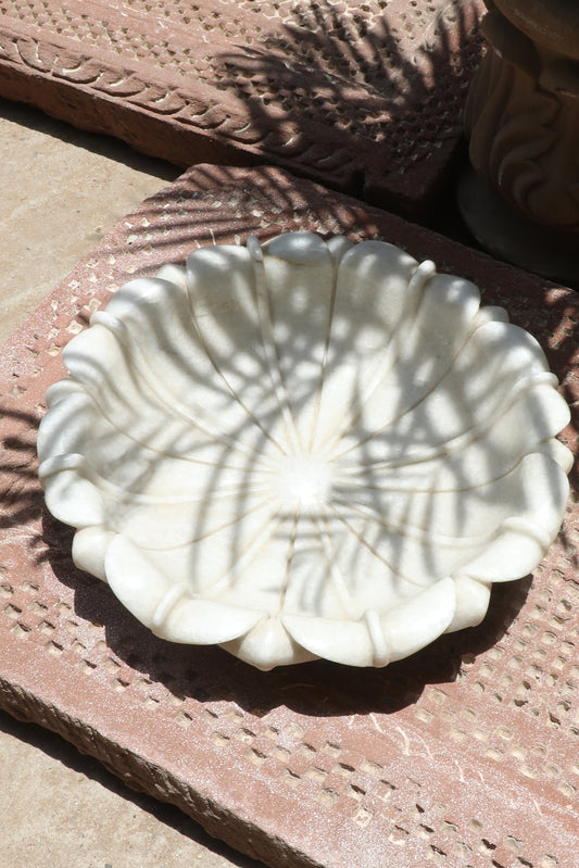 Lotus Marble Plate