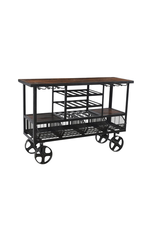 Cart Bar Cabinet